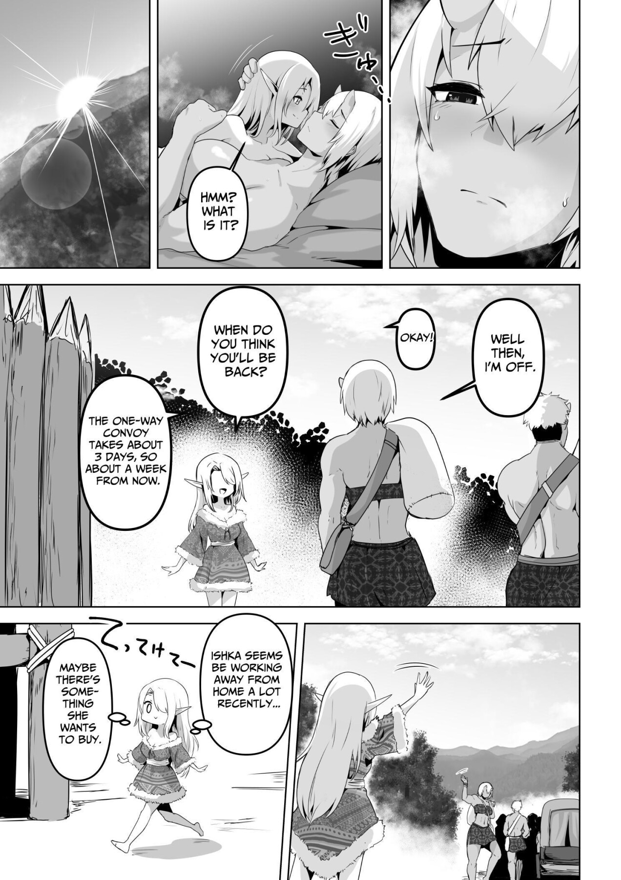 Hentai Manga Comic-Lustful Elf Wants To Be Violated Against Her Will-Read-7